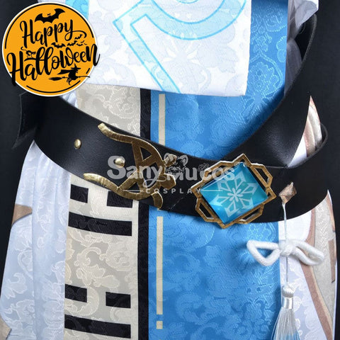 【In Stock】Game Genshin Impact Cosplay Chongyun Costume Plus Size Costumes