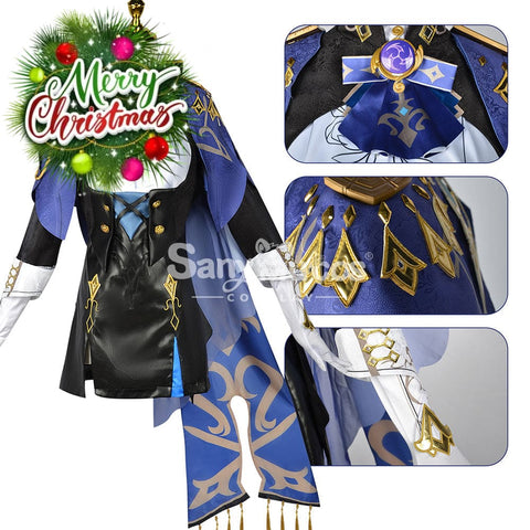 【In Stock】Game Genshin Impact Cosplay Clorinde Costume Plus Size Costumes