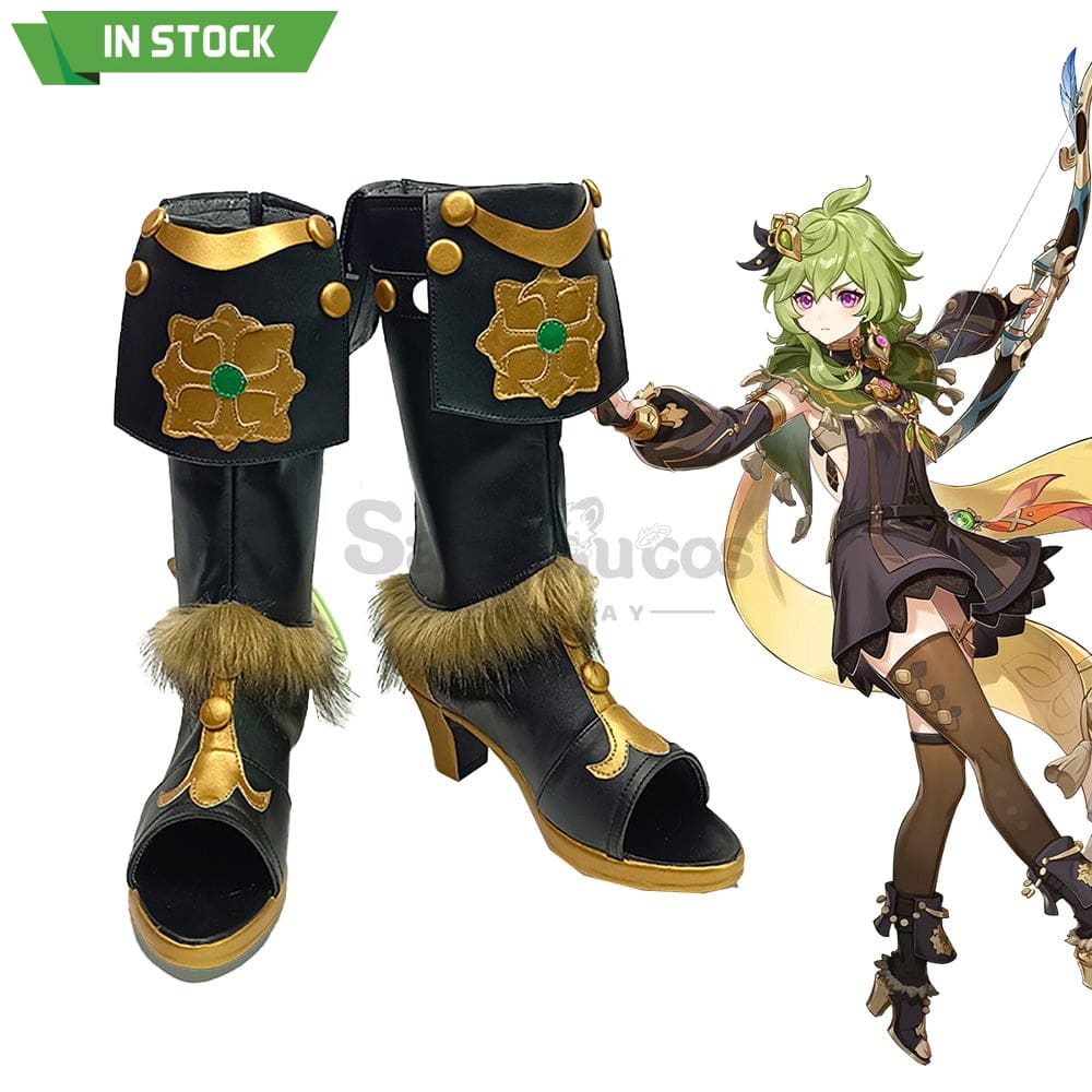 【In Stock】Game Genshin Impact Cosplay Collei Shoes Boots