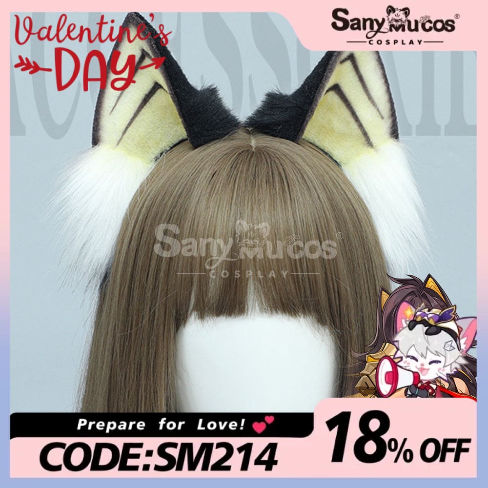 【In Stock】Game Genshin Impact Cosplay Dehya Ears Props Prop