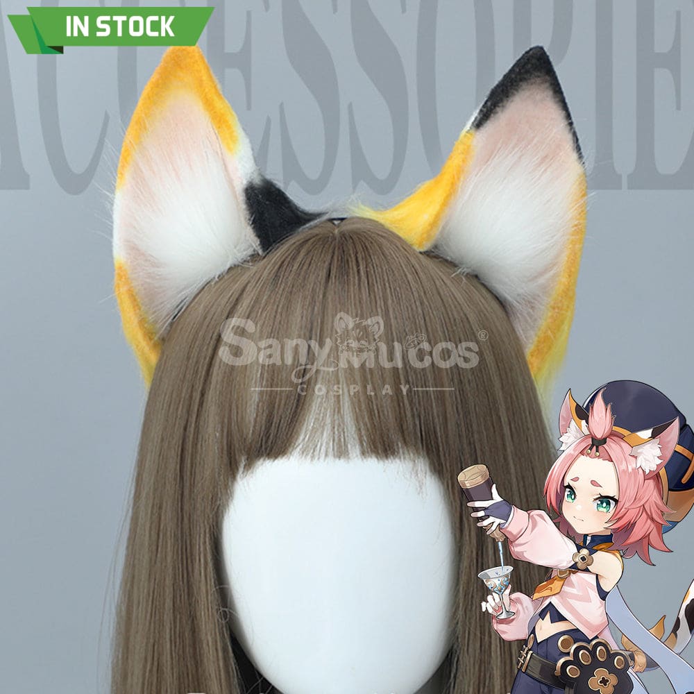 【In Stock】Game Genshin Impact Cosplay Diona Ears Props Prop