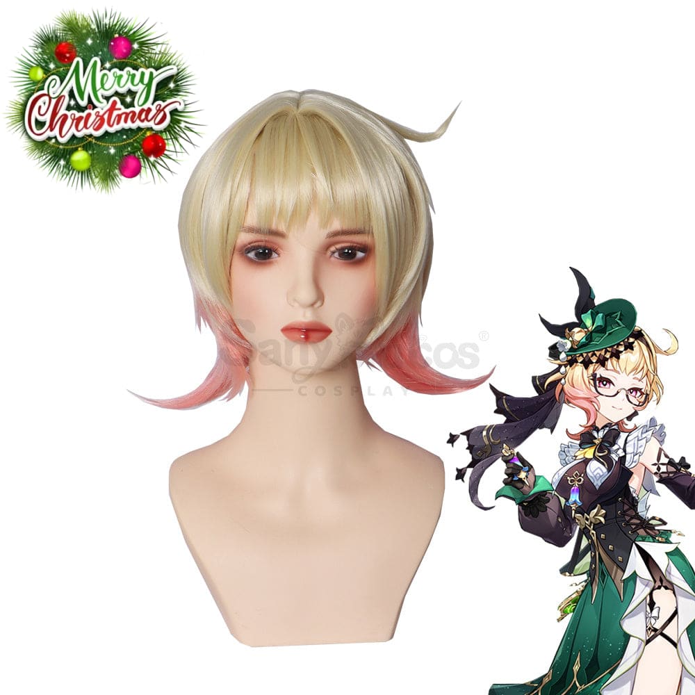 【In Stock】Game Genshin Impact Cosplay Emilie Wig Wigs