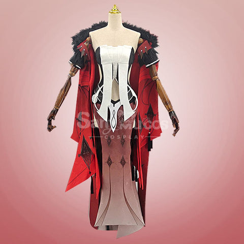 【In Stock】Game Genshin Impact Cosplay Fatui Harbinger The Fair Lady Rosalyne Cosplay Costume Cosplay Costumes