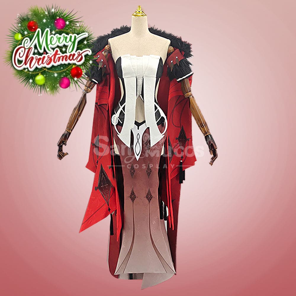【In Stock】Game Genshin Impact Cosplay Fatui Harbinger The Fair Lady Rosalyne Cosplay Costume Cosplay Costumes
