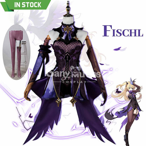 【In Stock】Game Genshin Impact Cosplay Fischl Costume Plus Size Costumes