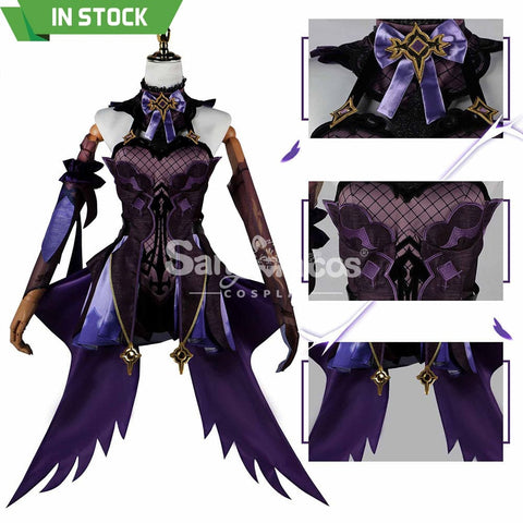 【In Stock】Game Genshin Impact Cosplay Fischl Costume Plus Size Costumes