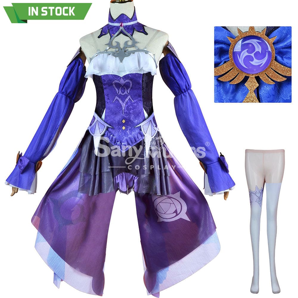 【In Stock】Game Genshin Impact Cosplay Fischl Costume Plus Size Costumes