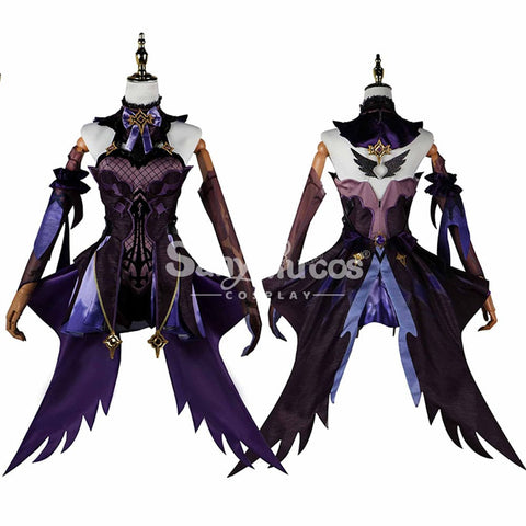 【In Stock】Game Genshin Impact Cosplay Fischl Costume Plus Size Costumes