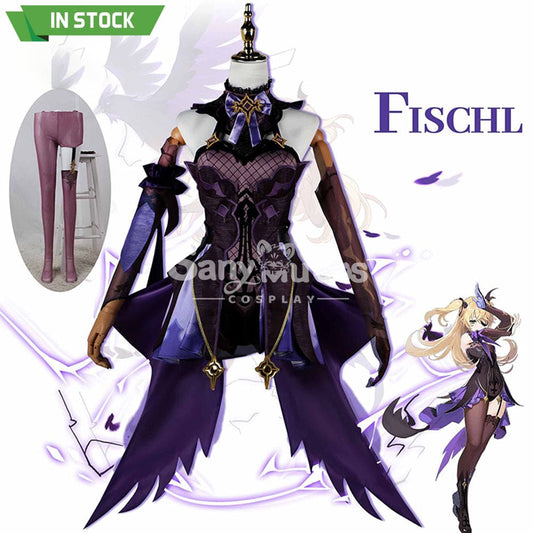 【In Stock】Game Genshin Impact Cosplay Fischl Costume Plus Size Costumes 1000