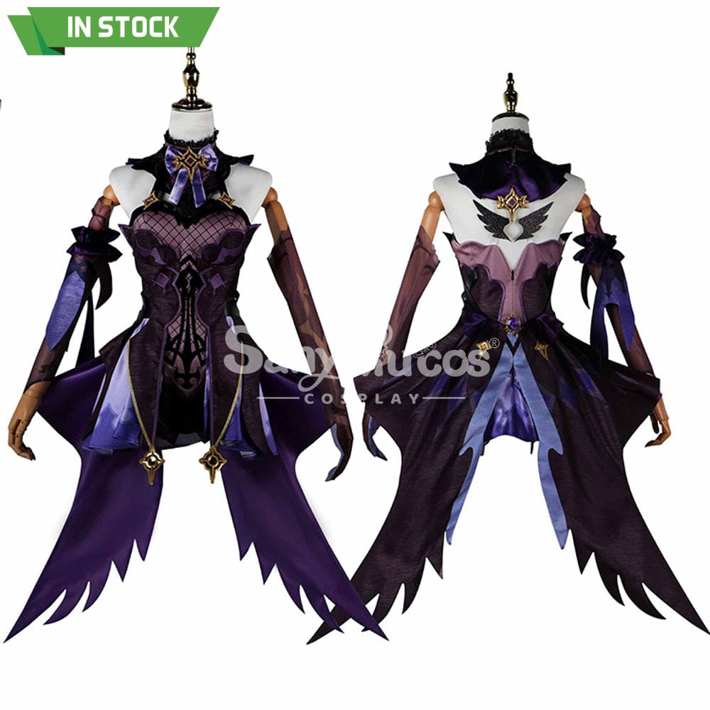 【In Stock】Game Genshin Impact Cosplay Fischl Costume Plus Size Costumes