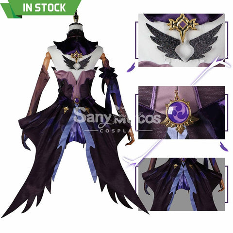 【In Stock】Game Genshin Impact Cosplay Fischl Costume Plus Size Costumes