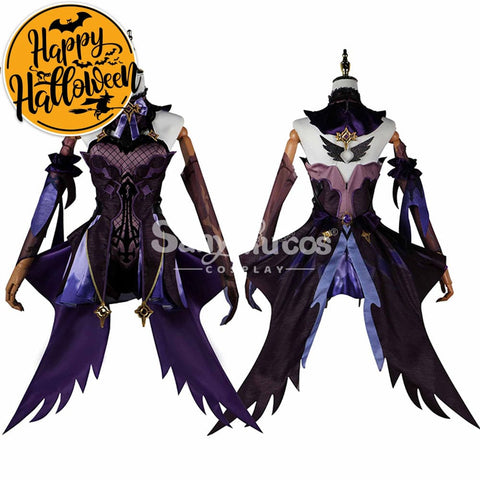 【In Stock】Game Genshin Impact Cosplay Fischl Costume Plus Size Costumes