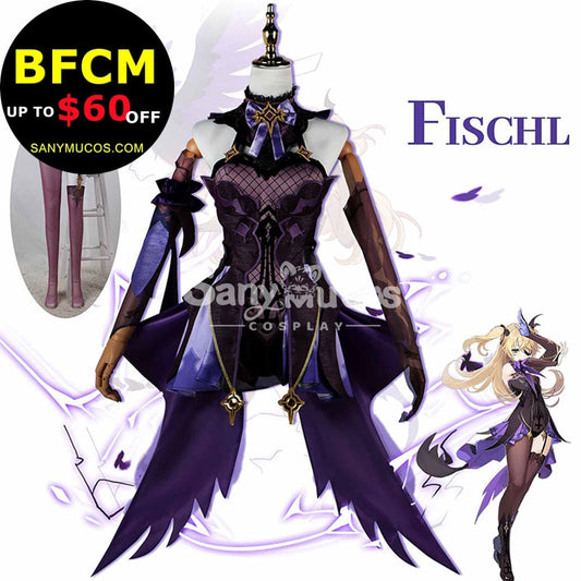 【In Stock】Game Genshin Impact Cosplay Fischl Costume Plus Size Costumes 1000