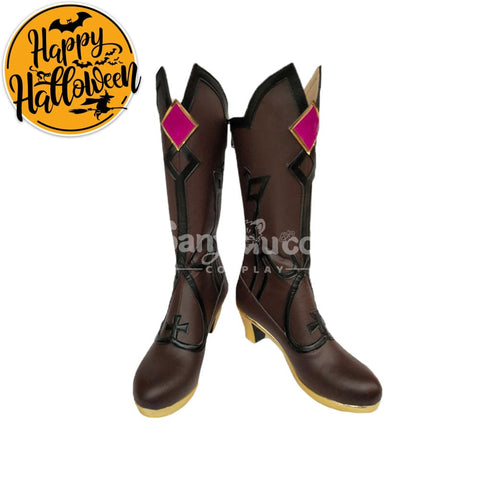 【In Stock】Game Genshin Impact Cosplay Fischl Von Luftschloss Narfidort Shoes Boots