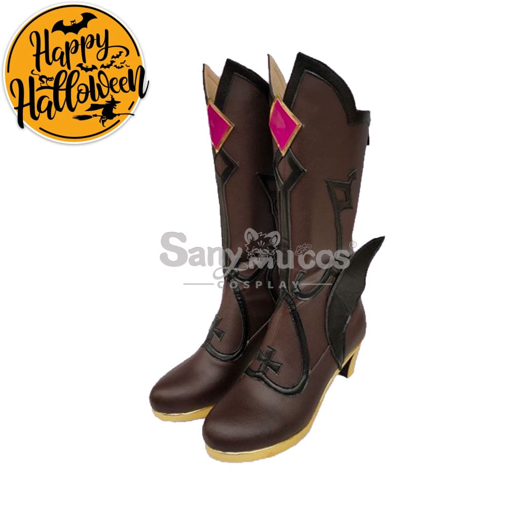 【In Stock】Game Genshin Impact Cosplay Fischl Von Luftschloss Narfidort Shoes Boots