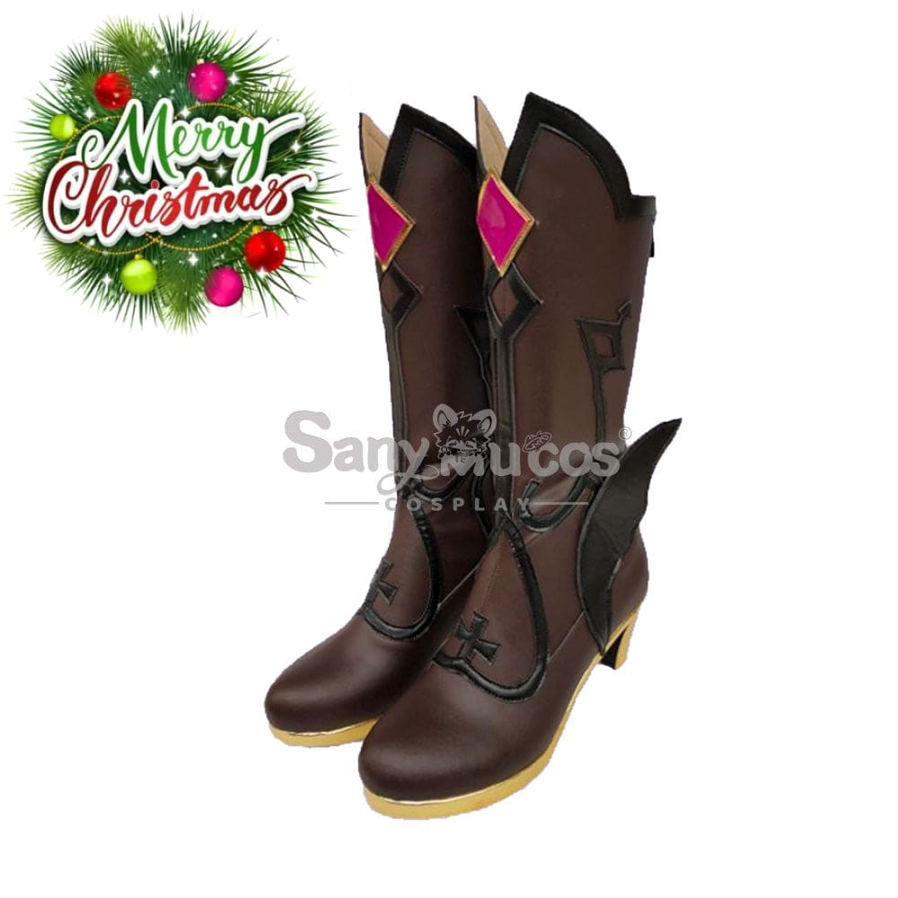 【In Stock】Game Genshin Impact Cosplay Fischl Von Luftschloss Narfidort Shoes Boots