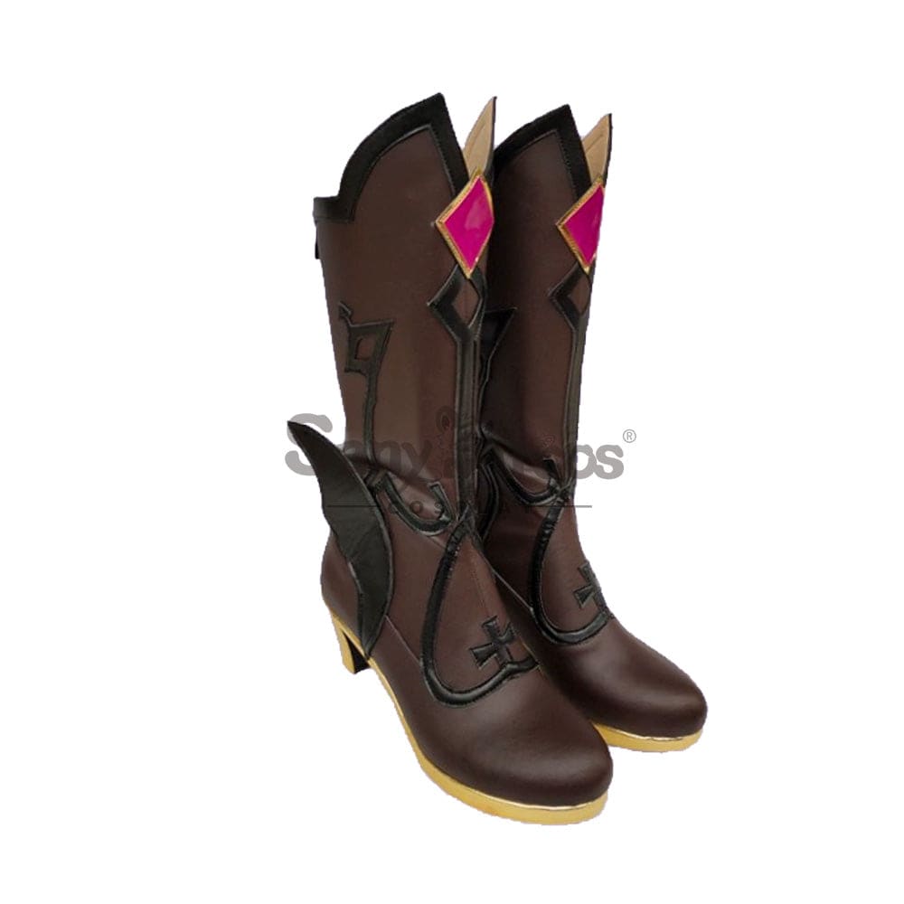 【In Stock】Game Genshin Impact Cosplay Fischl Von Luftschloss Narfidort Shoes Boots