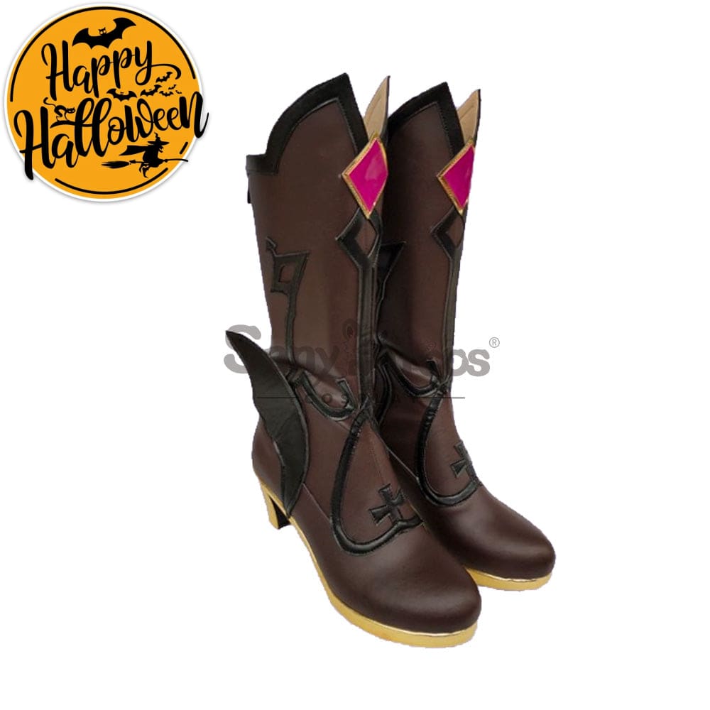 【In Stock】Game Genshin Impact Cosplay Fischl Von Luftschloss Narfidort Shoes Boots