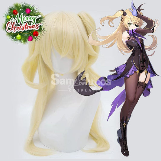【In Stock】Game Genshin Impact Cosplay Fischl Von Luftschloss Narfidort Wig Wigs 1000