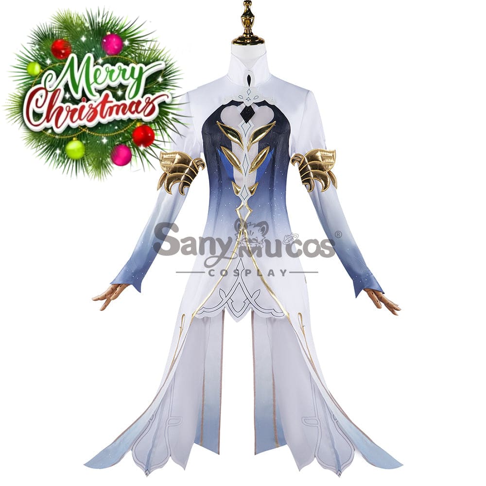 【In Stock】Game Genshin Impact Cosplay Focalors Furina Costume Plus Size Costumes