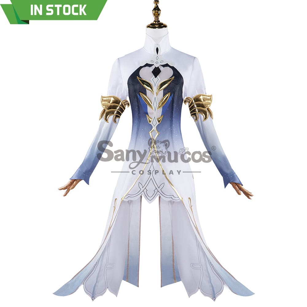 【In Stock】Game Genshin Impact Cosplay Focalors Furina Costume Plus Size Costumes