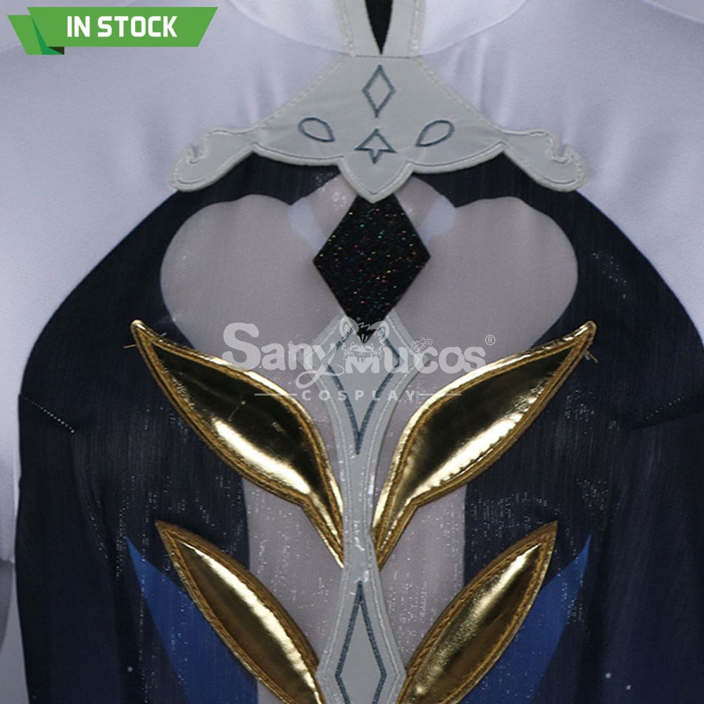 【In Stock】Game Genshin Impact Cosplay Focalors Furina Costume Plus Size Costumes