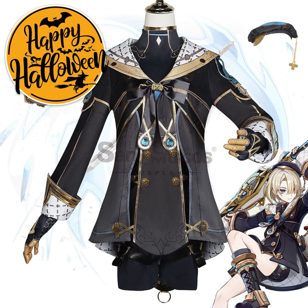 【In Stock】Game Genshin Impact Cosplay Freminet Costume Plus Size Costumes