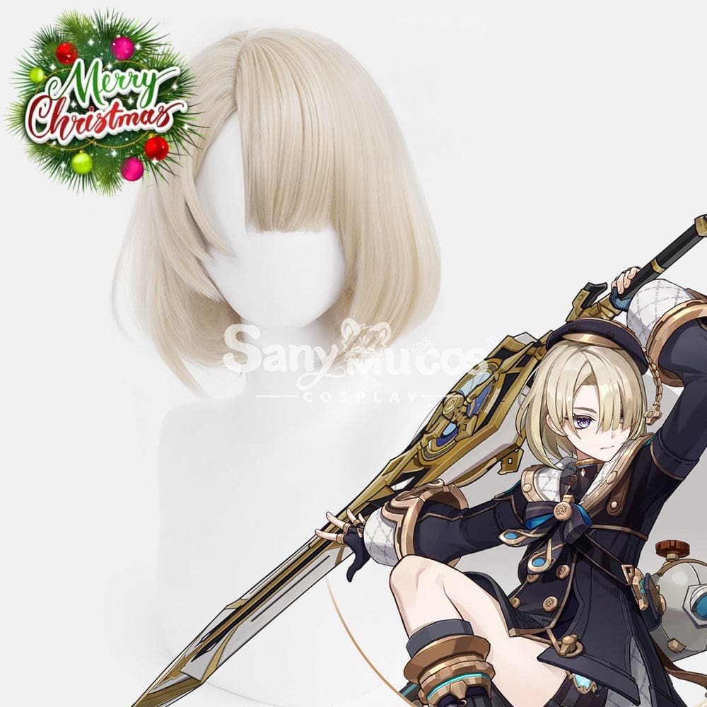 Game Genshin Impact Cosplay Freminet Wig Wigs