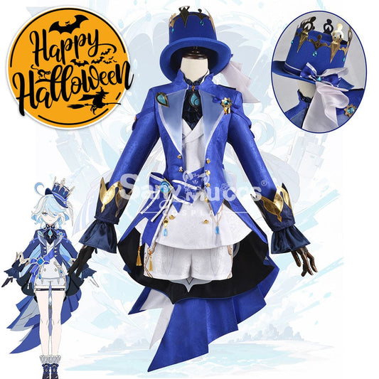 【In Stock】Game Genshin Impact Cosplay Furina Costume Plus Size Costumes 1000