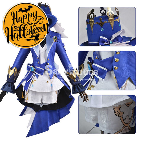 【In Stock】Game Genshin Impact Cosplay Furina Costume Plus Size Costumes