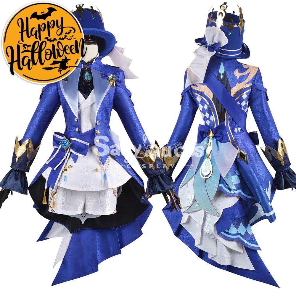 【In Stock】Game Genshin Impact Cosplay Furina Costume Plus Size Costumes