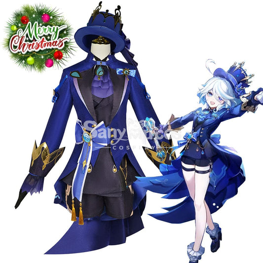 【In Stock】Game Genshin Impact Cosplay Furina Ousia Costume Plus Size Costumes 1000