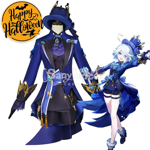 【In Stock】Game Genshin Impact Cosplay Furina Ousia Costume Plus Size Costumes