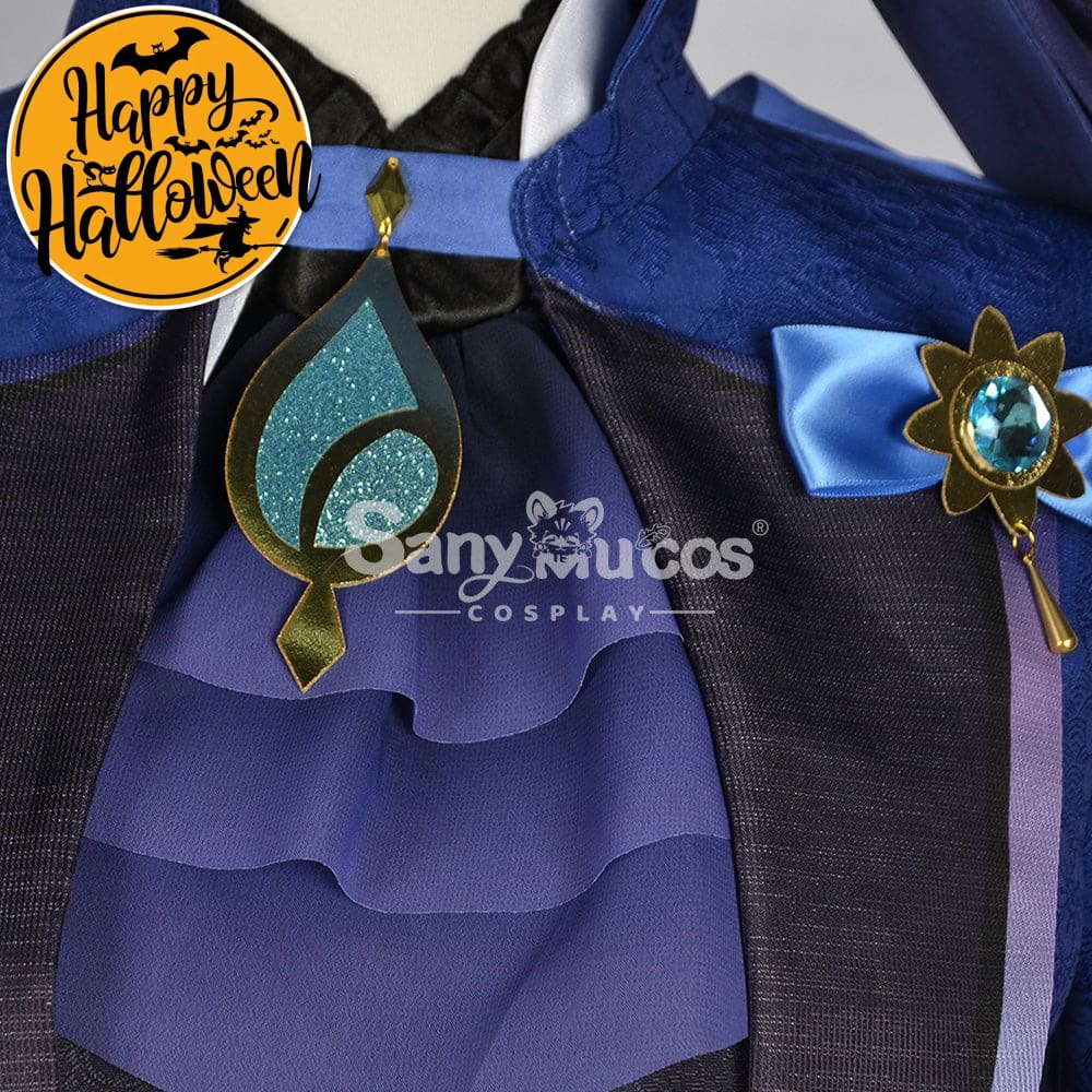 【In Stock】Game Genshin Impact Cosplay Furina Ousia Costume Plus Size Costumes