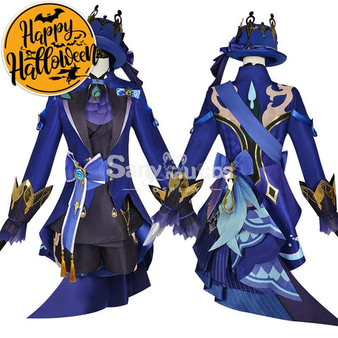 【In Stock】Game Genshin Impact Cosplay Furina Ousia Costume Plus Size Costumes