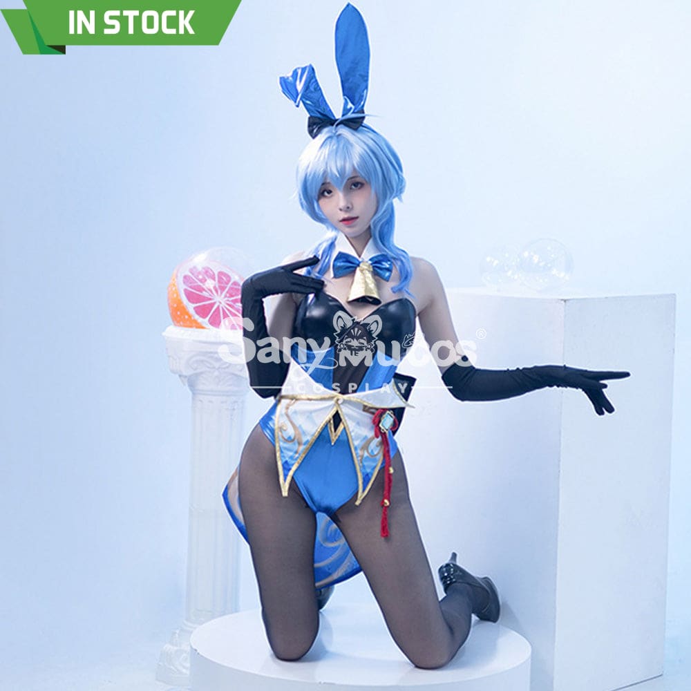 【In Stock】Game Genshin Impact Cosplay Ganyu Bunny Girl Costume Costumes