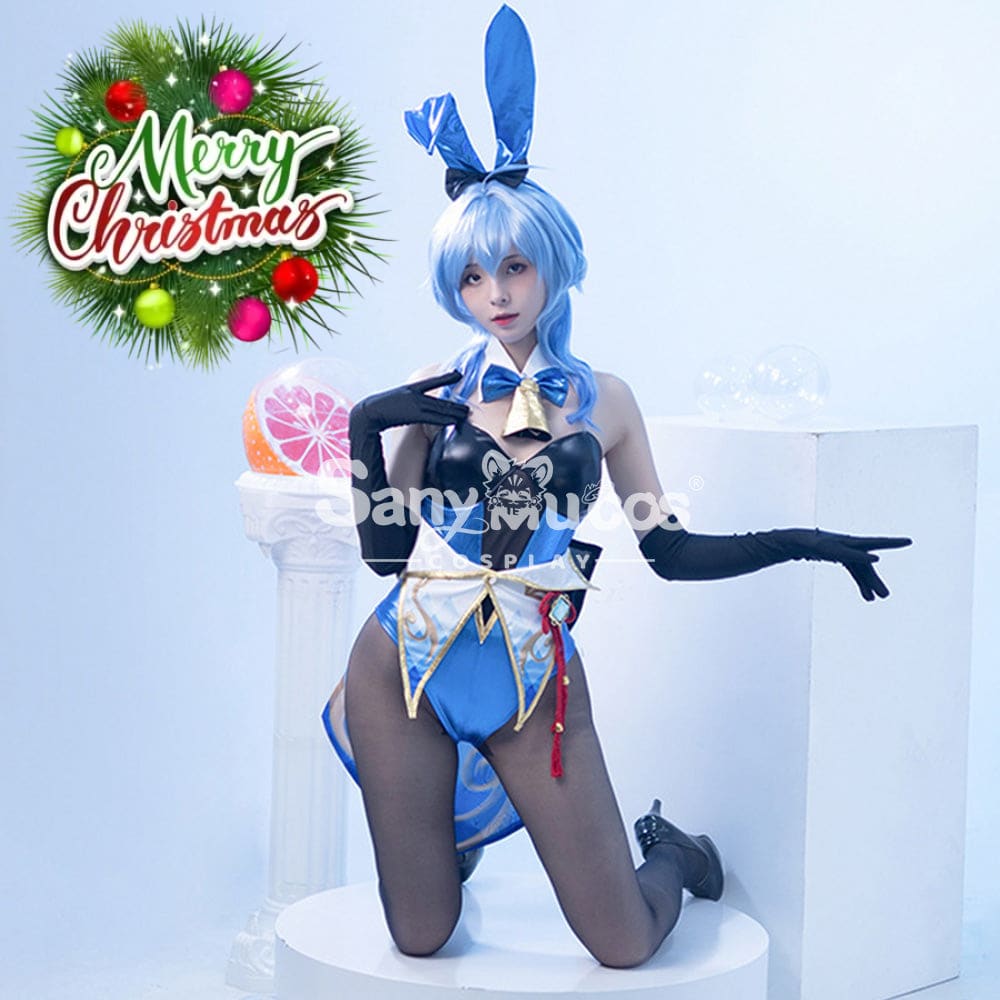 【In Stock】Game Genshin Impact Cosplay Ganyu Bunny Girl Costume Costumes