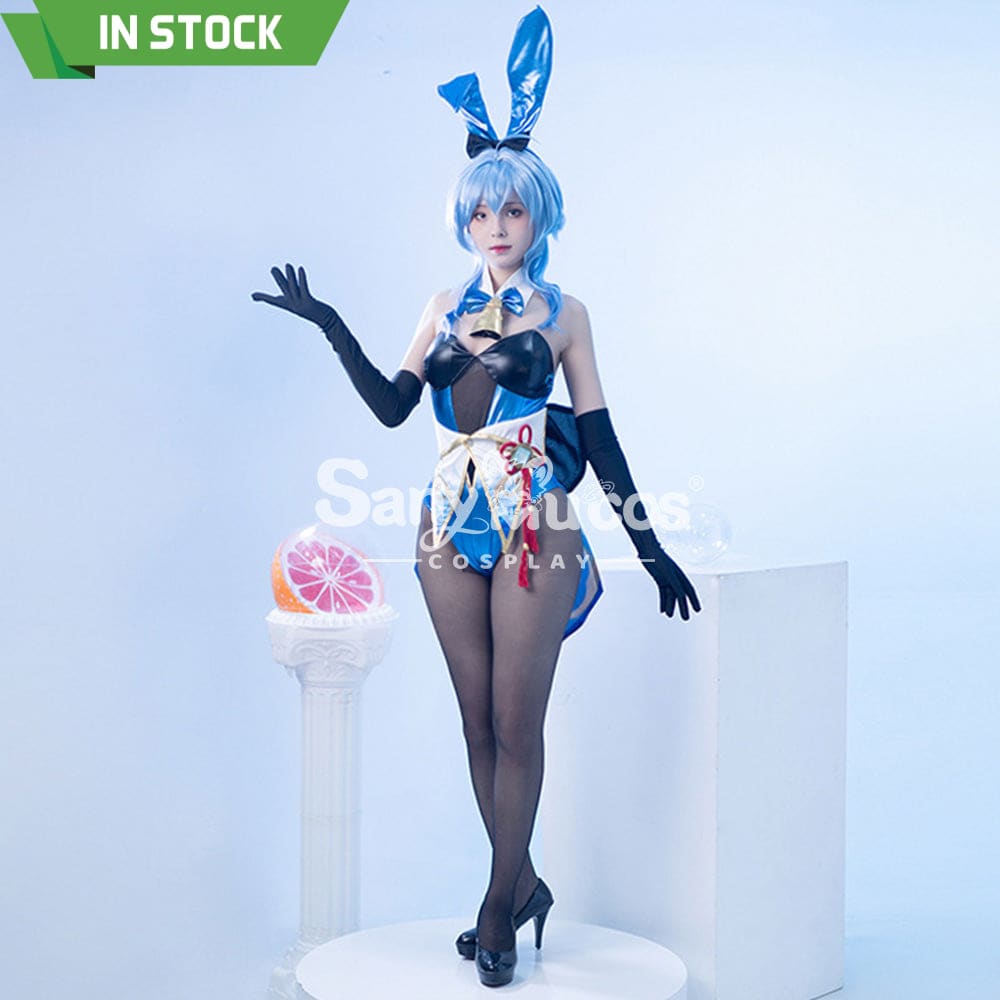 【In Stock】Game Genshin Impact Cosplay Ganyu Bunny Girl Costume Costumes