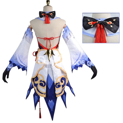 【In Stock】Game Genshin Impact Cosplay Ganyu Costume Plus Size Costumes