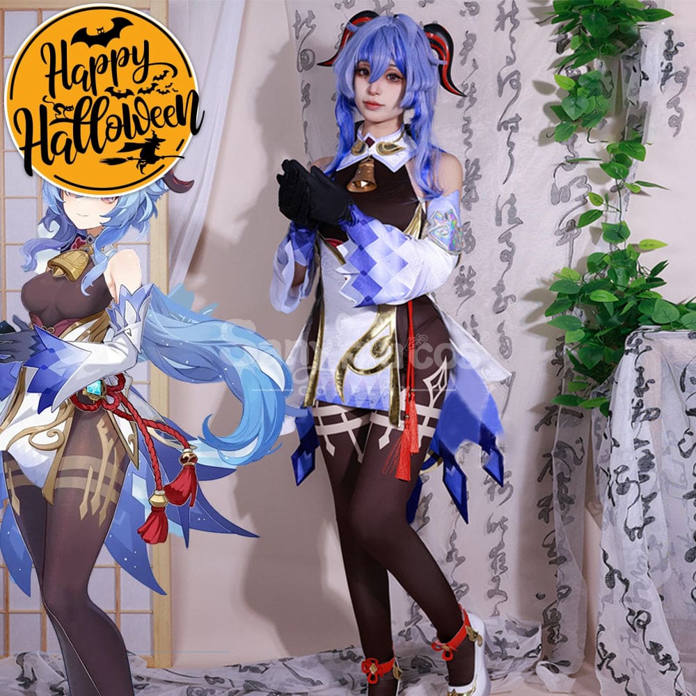 【In Stock】Game Genshin Impact Cosplay Ganyu Cosplay Costume Plus Size Cosplay Costumes