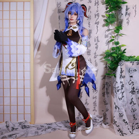 【In Stock】Game Genshin Impact Cosplay Ganyu Cosplay Costume Plus Size Cosplay Costumes