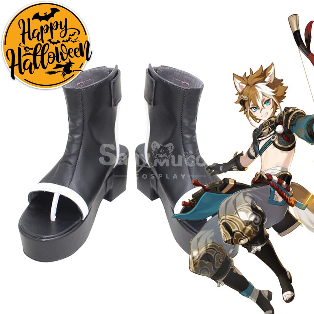 【In Stock】Game Genshin Impact Cosplay Gorou Shoes Boots