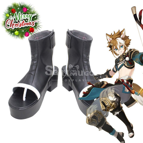 【In Stock】Game Genshin Impact Cosplay Gorou Shoes Boots