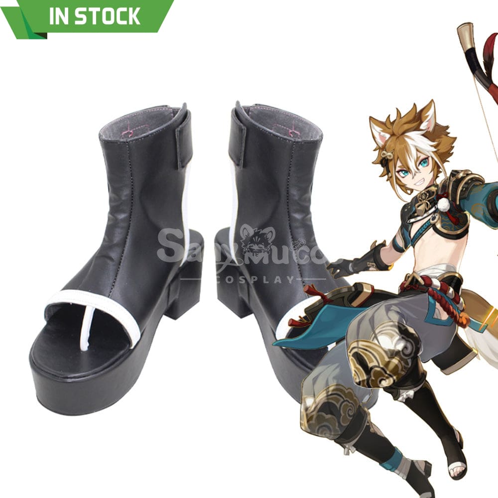 【In Stock】Game Genshin Impact Cosplay Gorou Shoes Boots