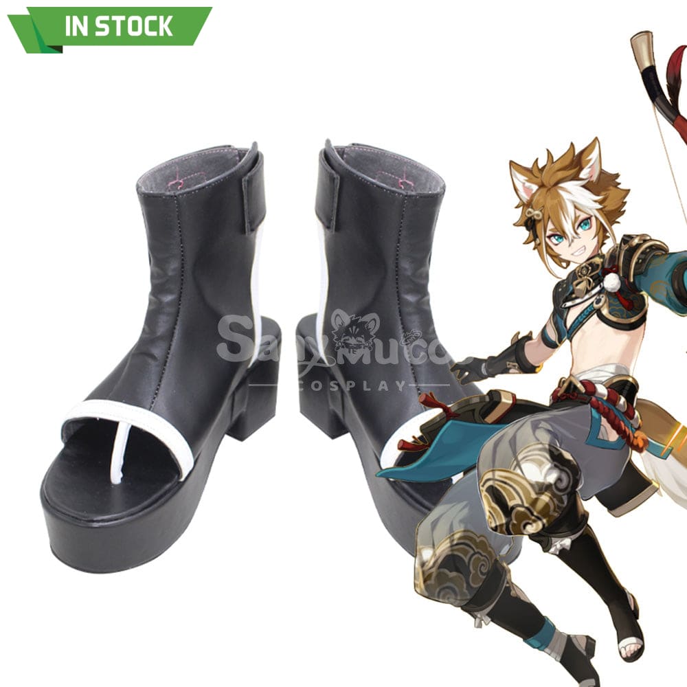 【In Stock】Game Genshin Impact Cosplay Gorou Shoes Boots