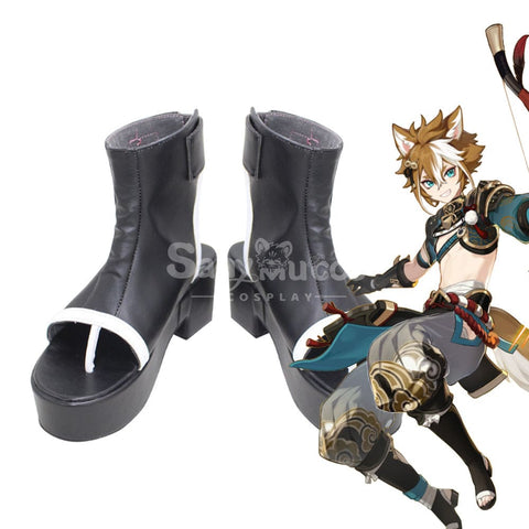 【In Stock】Game Genshin Impact Cosplay Gorou Shoes Boots