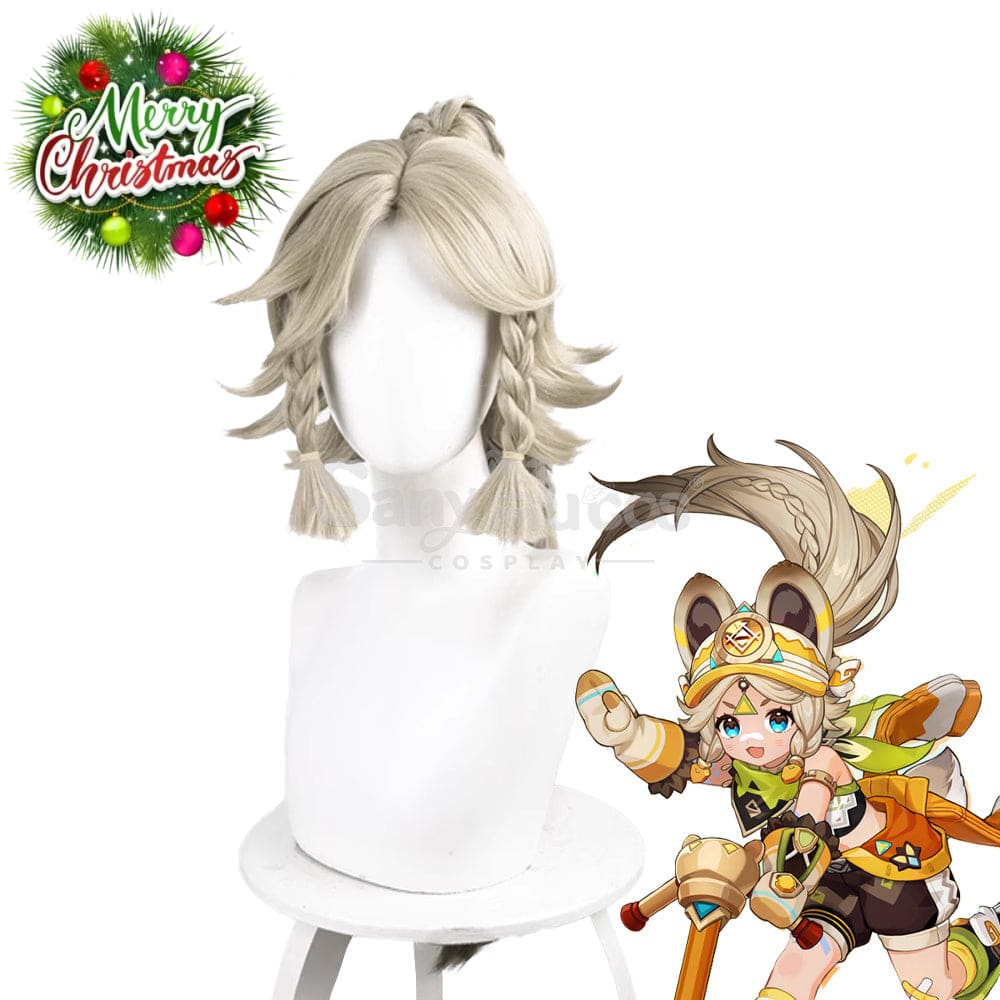 Game Genshin Impact Cosplay Kachina Wig Wigs