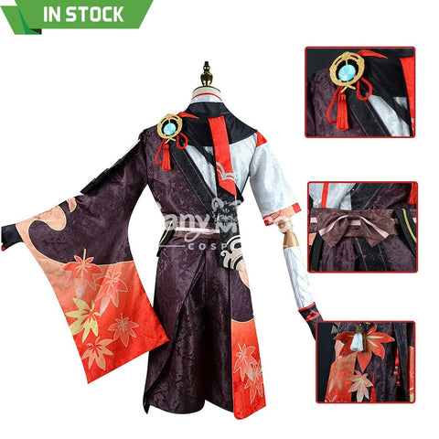 【In Stock】Game Genshin Impact Cosplay Kaedehara Kazuha Costume Plus Size Costumes