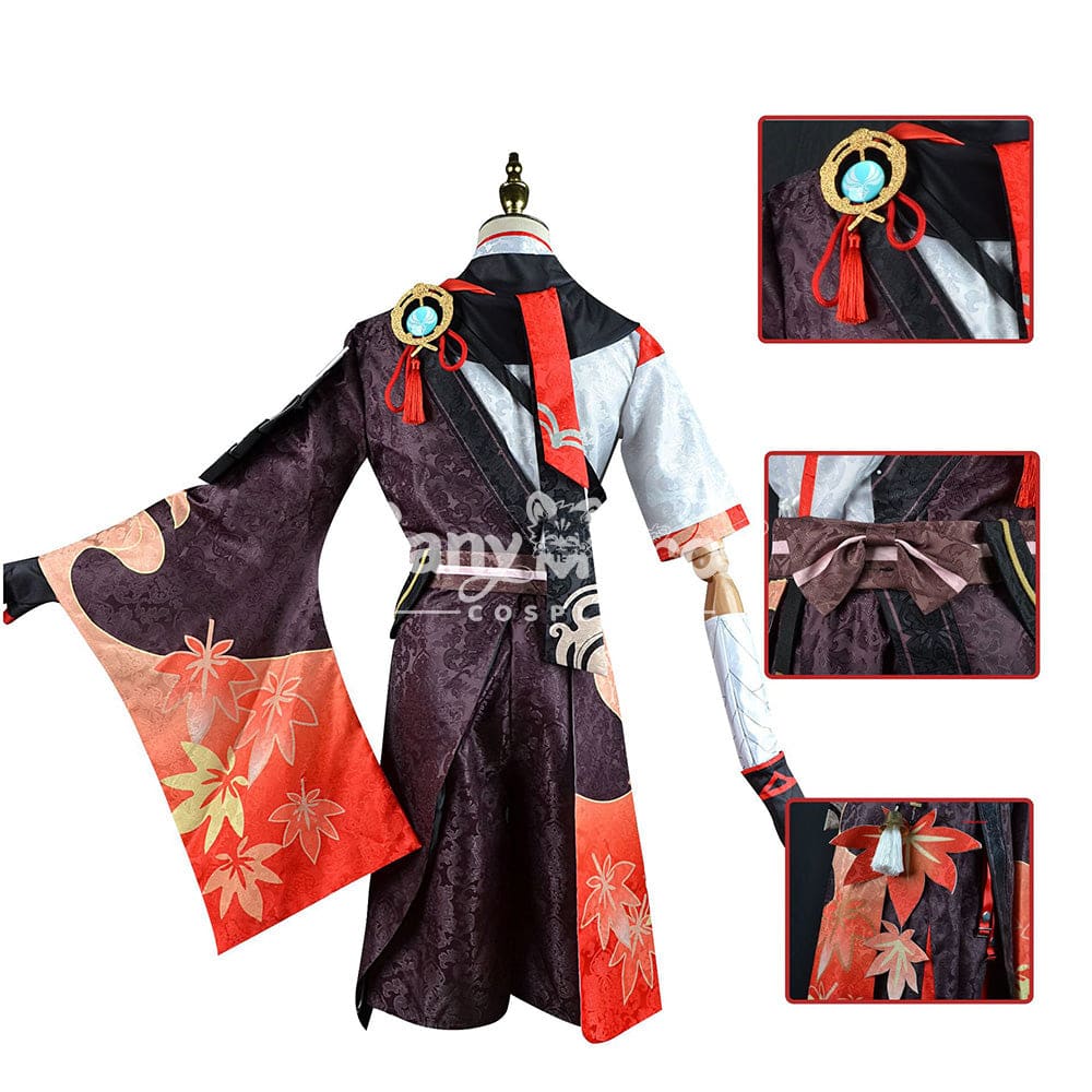 【In Stock】Game Genshin Impact Cosplay Kaedehara Kazuha Costume Plus Size Costumes