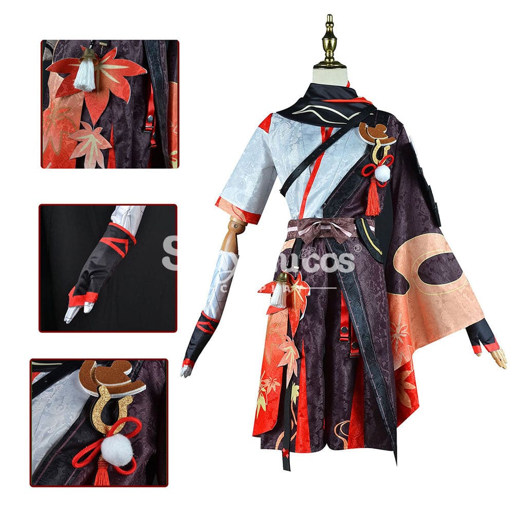 【In Stock】Game Genshin Impact Cosplay Kaedehara Kazuha Costume Plus Size Costumes
